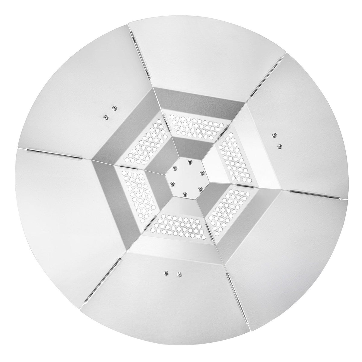 Fire Pit Heat Deflector for Solo Stove Yukon, 635 mm Bonfire Round for Wood Burning Fire Pit, 304 Stainless V952-HKGRZYX25YC038CGP001V0