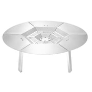 Fire Pit Heat Deflector for Solo Stove Yukon, 635 mm Bonfire Round for Wood Burning Fire Pit, 304 Stainless V952-HKGRZYX25YC038CGP001V0