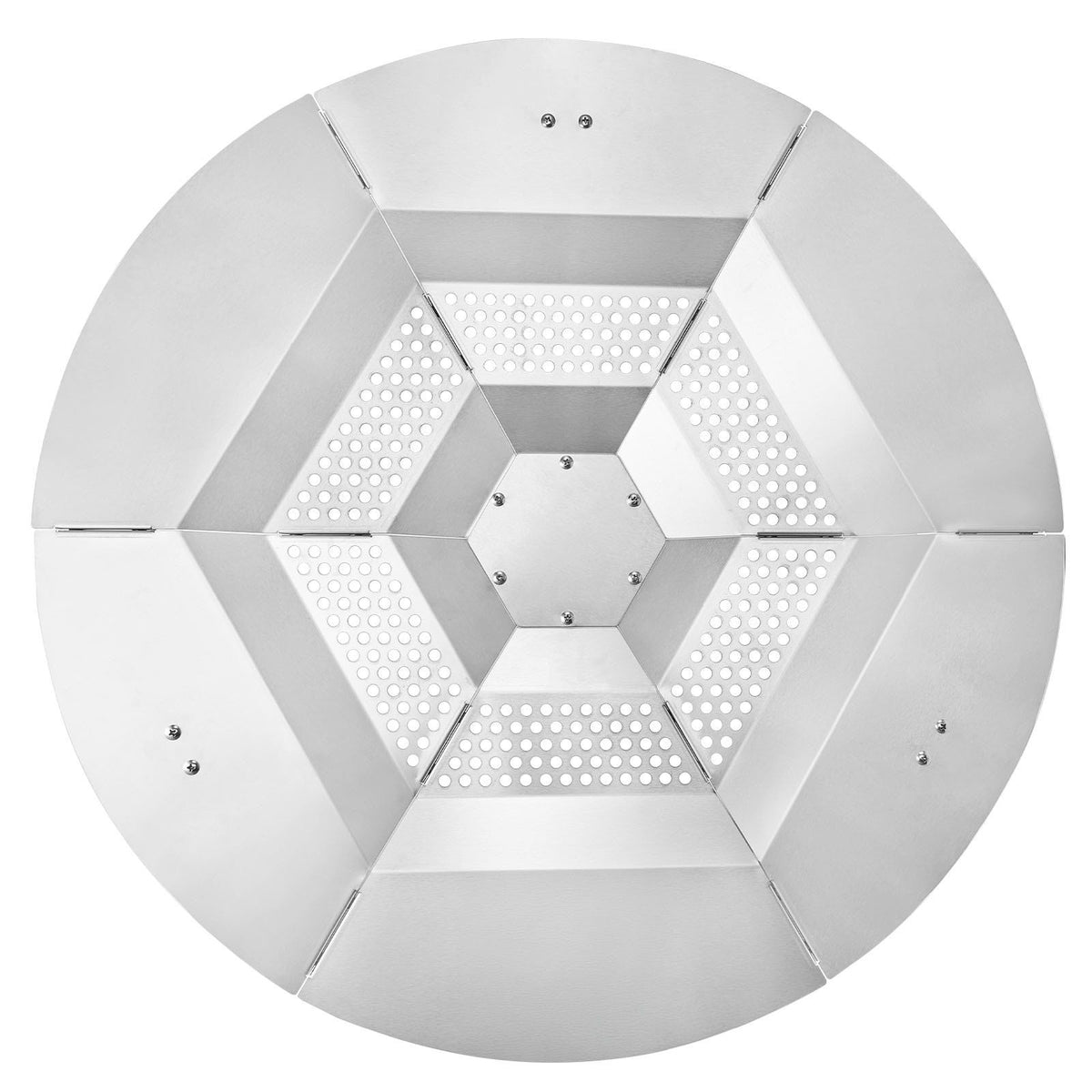 Fire Pit Heat Deflector for Solo Stove Yukon, 685.8 mm Bonfire Round for Wood Burning Fire Pit, 304 Stainless V952-HKGRZYX27YC0I1KFL001V0