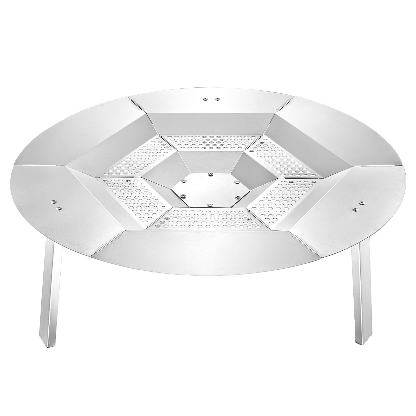 Fire Pit Heat Deflector for Solo Stove Yukon, 685.8 mm Bonfire Round for Wood Burning Fire Pit, 304 Stainless V952-HKGRZYX27YC0I1KFL001V0