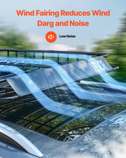 Roof Rack Cargo Carrier, 1095 x 1270 x 105 mm, Universal Rooftop Cargo Basket, Car Top Luggage Holder with 68 V952-HKSXLK4350INLIUJFV0