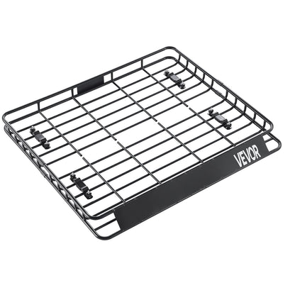 Roof Rack Cargo Carrier, 1095 x 1270 x 105 mm, Universal Rooftop Cargo Basket, Car Top Luggage Holder with 68 V952-HKSXLK4350INLIUJFV0