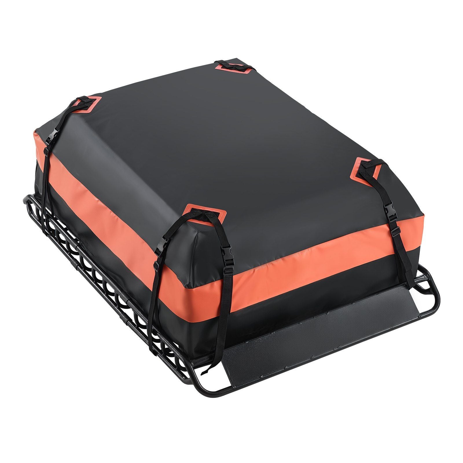 Roof Rack Basket, 1300 x 910 x 105 mm, Universal Rooftop Cargo Carrier with 44.1 x 34.3 x 10.2 in Cargo Bag, V952-HKSXLK5136IN4B8AWV0
