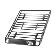 Roof Rack Basket, 1300 x 910 x 105 mm, Universal Rooftop Cargo Carrier with 44.1 x 34.3 x 10.2 in Cargo Bag, V952-HKSXLK5136IN4B8AWV0