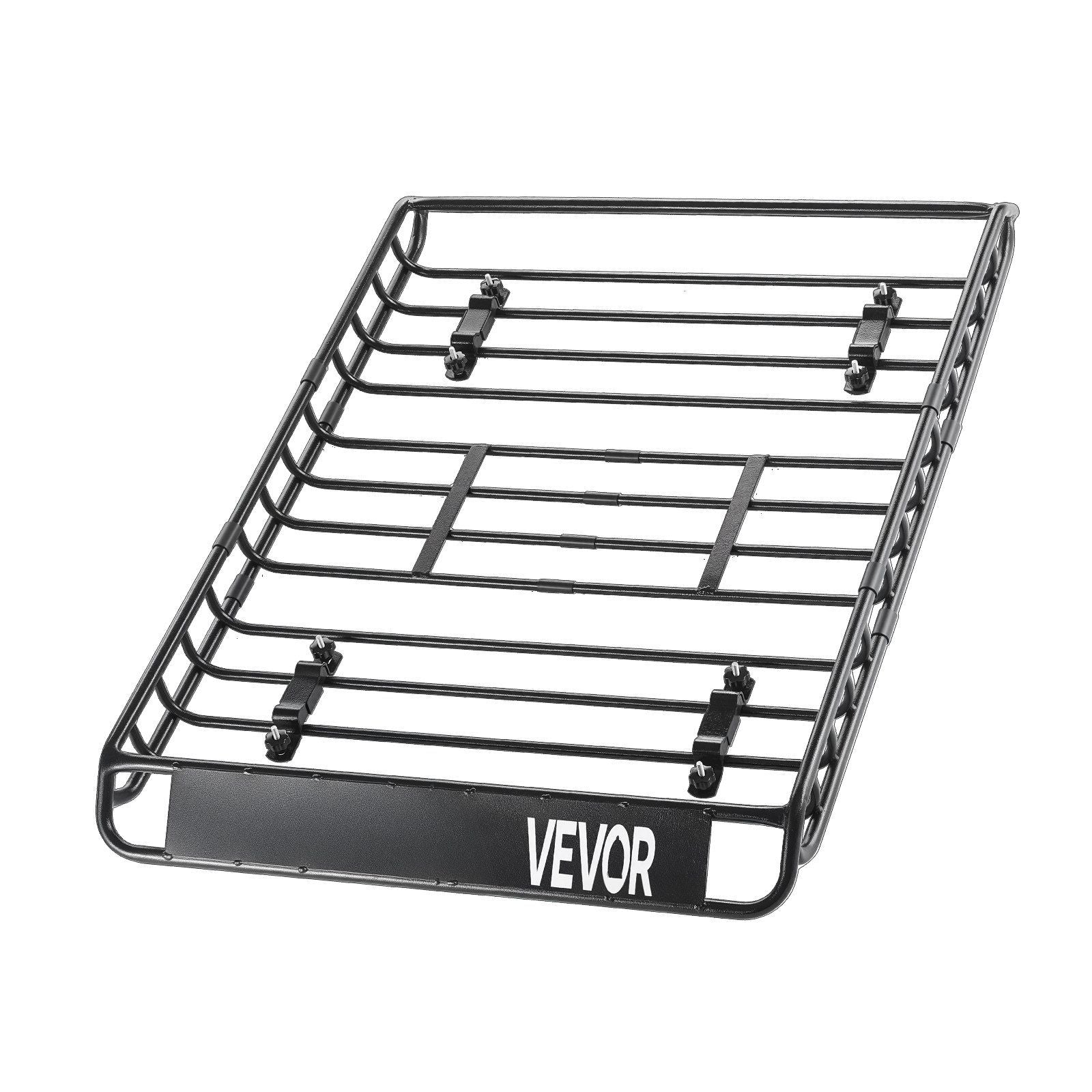 Roof Rack Basket, 1300 x 910 x 105 mm, Universal Rooftop Cargo Carrier with 44.1 x 34.3 x 10.2 in Cargo Bag, V952-HKSXLK5136IN4B8AWV0