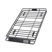 Roof Rack Basket, 1625 x 990 x 105 mm, Universal Rooftop Cargo Carrier with 1120 x 870 x 260 mm Cargo Bag, V952-HKSXLK6439INXPVB0V0