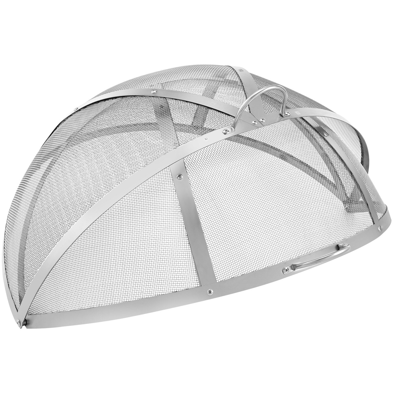 Firepit Spark Screen Lid, 40" Diameter, Outdoor Firepit Ring Cover Round Accessories, Fire Pit Metal Cover, V952-HKWZ201BXGQXHKE2TV0