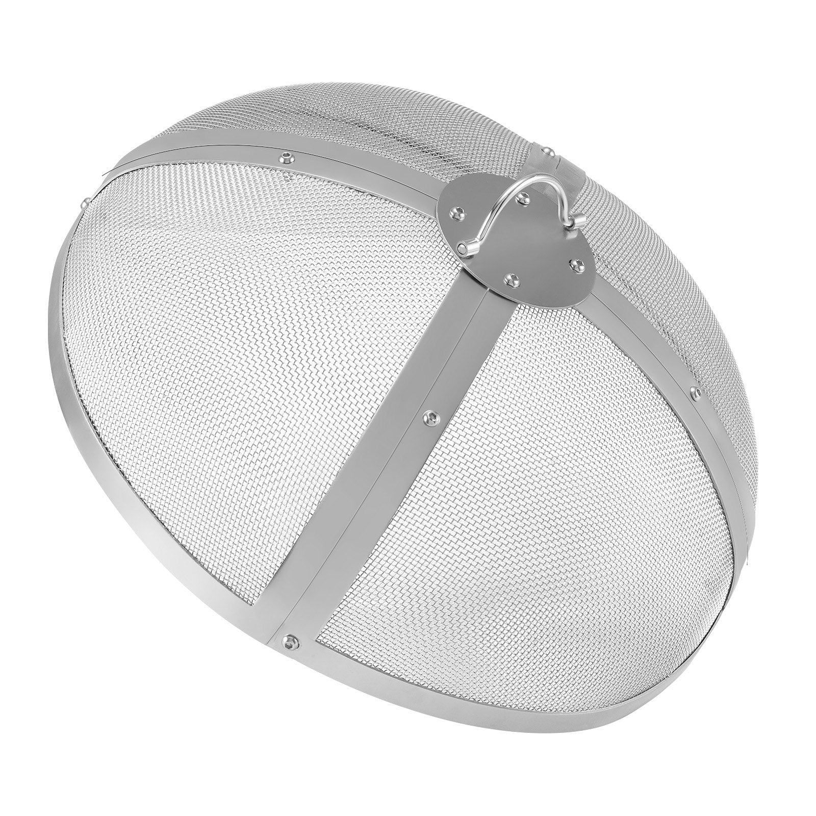 Fire Pit Spark Screen Round 27", Reinforced Heavy Duty Steel Metal Cover, Outdoor Firepit Lid, Easy-Opening V952-HKWZ201BXGYX20HA9V0