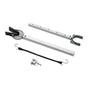 Transom Saver, 23-35 in, Adjustable Boat Transom Saver with Composite Head, Corrosion-Resistant V952-HLBHQFHTK233C6IOUV0