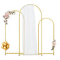 Wedding Arch Backdrop Stand, Set of 3, Metal Stable Stand with Case Connection & Chassis Crossbar Design, V952-HLGMBJJBYDJS5NFMOV0