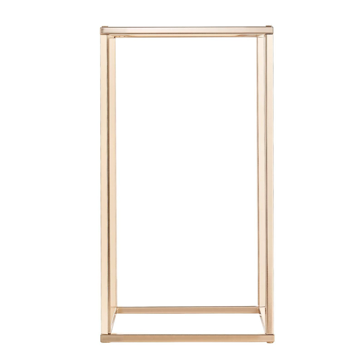 Wedding Flower Stand, 10PCS 40cm Column Flower Stand, Floral Stands with Acrylic Laminate, Gold Rectangular V952-HLHJLFT10J40F3YRH001V0