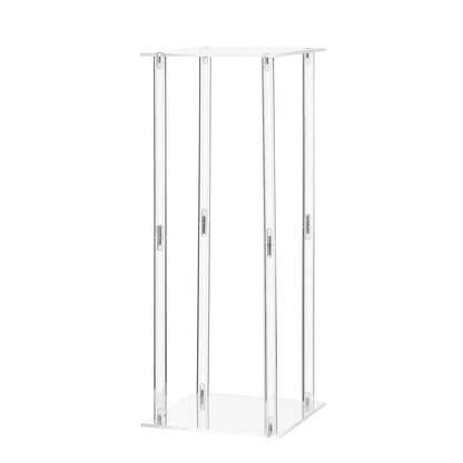 Wedding Flower Stand, 10PCS 50cm Column Flower Stand, Floral Stands with Acrylic Laminate, Cylindrical Cubic V952-HLHJLFT10J505M19U001V0