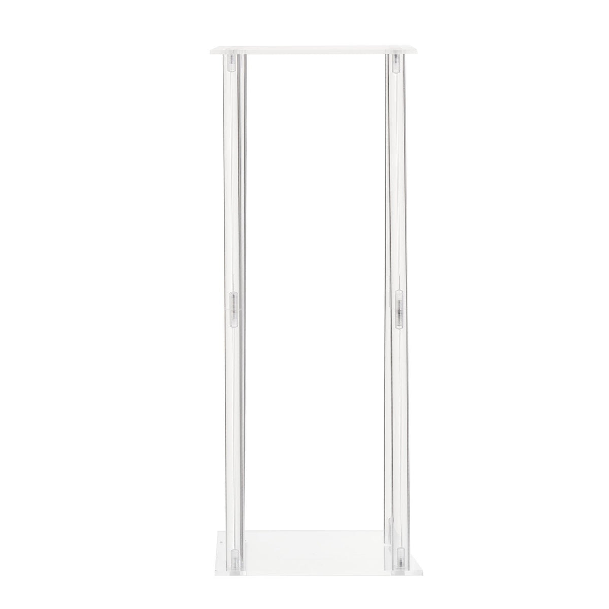 Wedding Flower Stand, 10PCS 50cm Column Flower Stand, Floral Stands with Acrylic Laminate, Cylindrical Cubic V952-HLHJLFT10J505M19U001V0