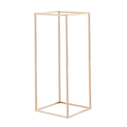 Wedding Flower Stand, 10PCS 60cm Column Flower Stand, Floral Stands with Hidden Screw, Rectangular Cubic V952-HLHJLFT10J60KTTF1001V0