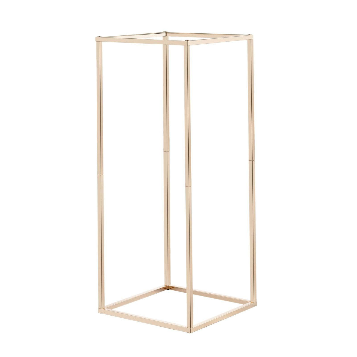 Wedding Flower Stand, 10PCS 60cm Column Flower Stand, Floral Stands with Hidden Screw, Rectangular Cubic V952-HLHJLFT10J60KTTF1001V0