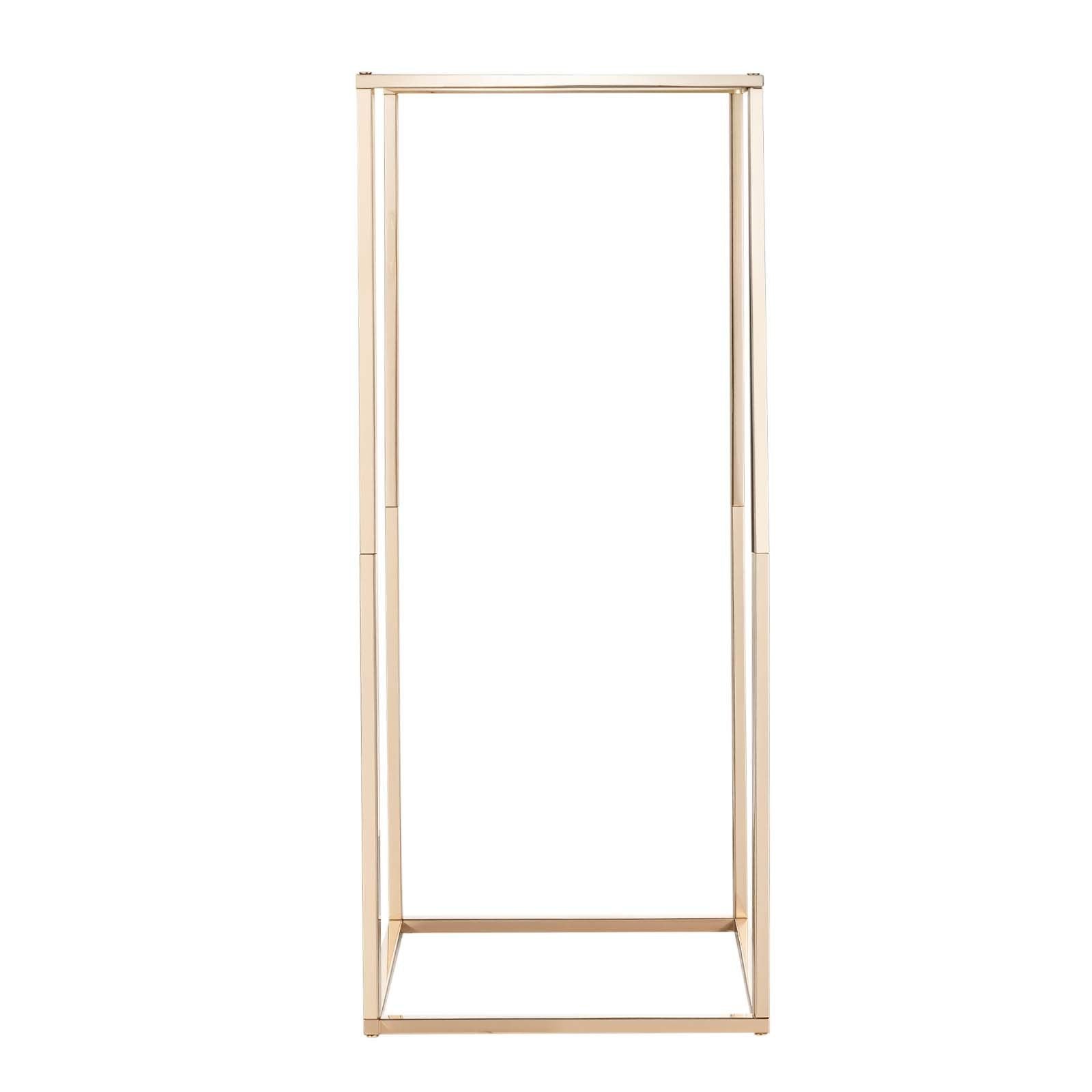 Wedding Flower Stand, 10PCS 60cm Column Flower Stand, Floral Stands with Hidden Screw, Rectangular Cubic V952-HLHJLFT10J60KTTF1001V0