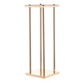 Wedding Flower Stand, 10PCS 60cm Column Flower Stand, Floral Stands with Metal Laminate, Cylindrical Cubic V952-HLHJLFT10J60MT7YR001V0