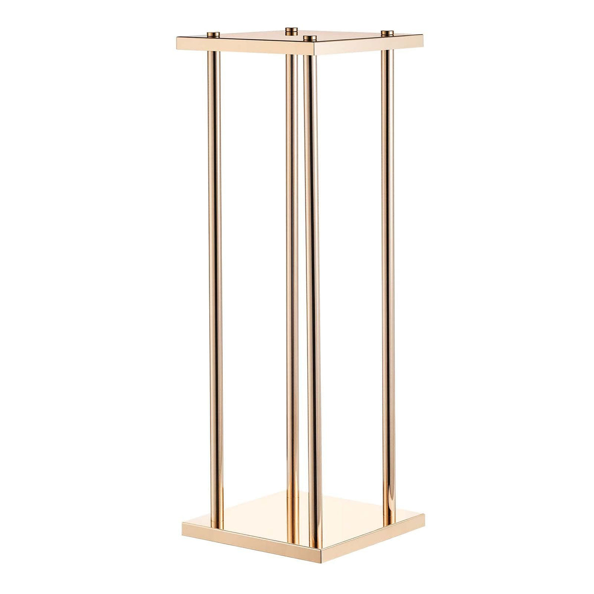 Wedding Flower Stand, 10PCS 60cm Column Flower Stand, Floral Stands with Metal Laminate, Cylindrical Cubic V952-HLHJLFT10J60MT7YR001V0