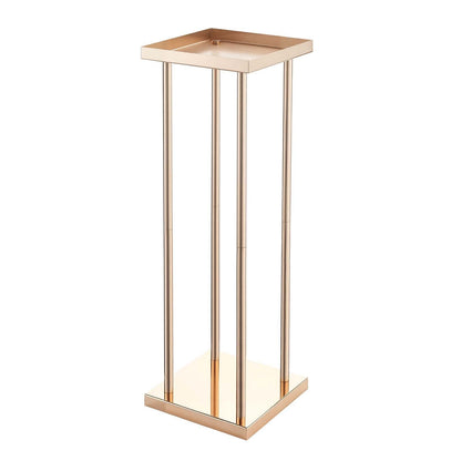 Wedding Flower Stand, 10PCS 60cm Column Flower Stand, Floral Stands with Metal Laminate, Cylindrical Cubic V952-HLHJLFT10J60MT7YR001V0