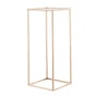 Wedding Flower Stand, 10PCS 60cm Column Flower Stand, Floral Stands with Acrylic Laminate, Gold Rectangular V952-HLHJLFT10J60VMTKM001V0