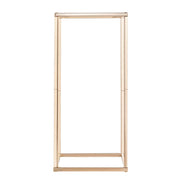 Wedding Flower Stand, 10PCS 60cm Column Flower Stand, Floral Stands with Acrylic Laminate, Gold Rectangular V952-HLHJLFT10J60VMTKM001V0