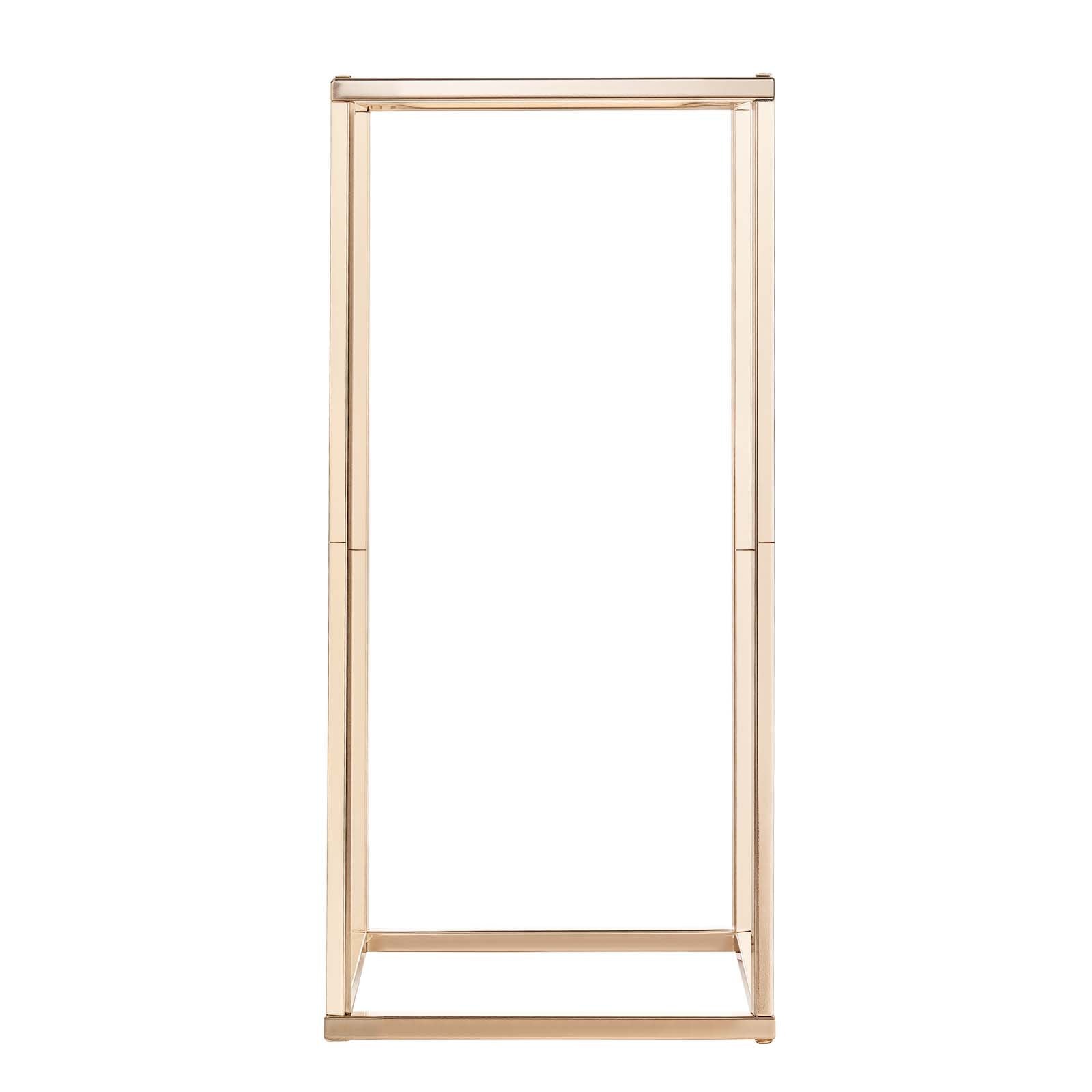 Wedding Flower Stand, 10PCS 60cm Column Flower Stand, Floral Stands with Acrylic Laminate, Gold Rectangular V952-HLHJLFT10J60VMTKM001V0