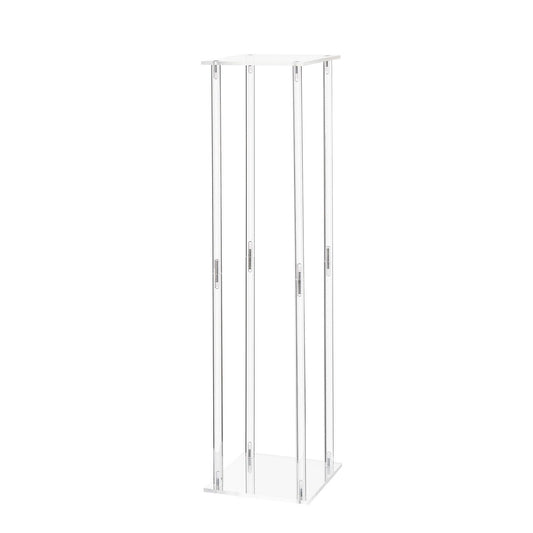 Wedding Flower Stand, 10PCS 80cm Column Flower Stand, Floral Stands with Acrylic Laminate, Cylindrical Cubic V952-HLHJLFT10J806TMWQ001V0