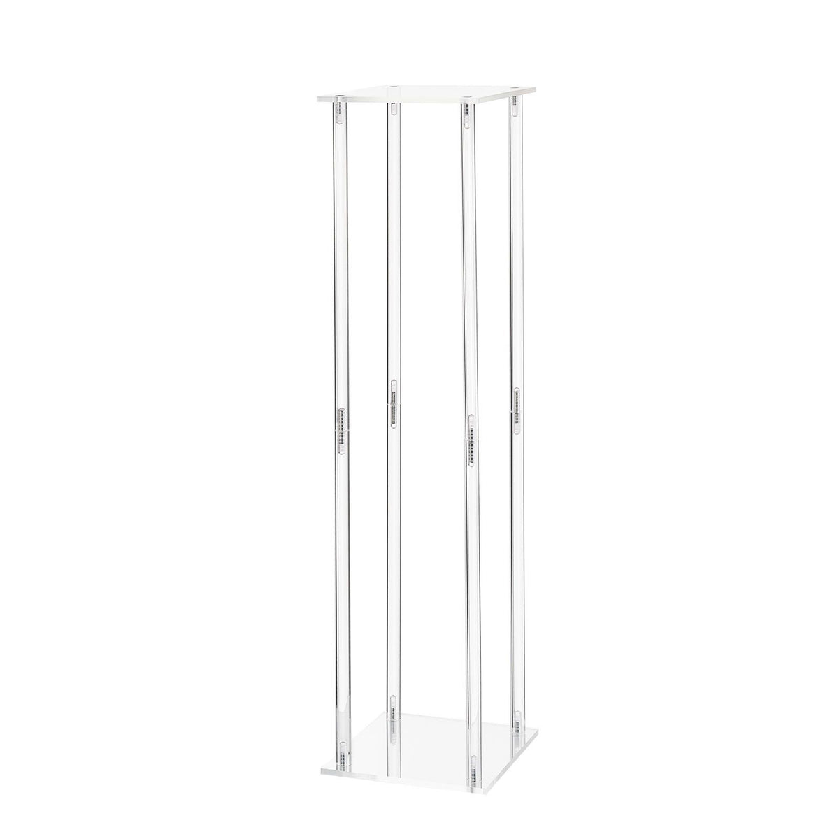Wedding Flower Stand, 10PCS 80cm Column Flower Stand, Floral Stands with Acrylic Laminate, Cylindrical Cubic V952-HLHJLFT10J806TMWQ001V0