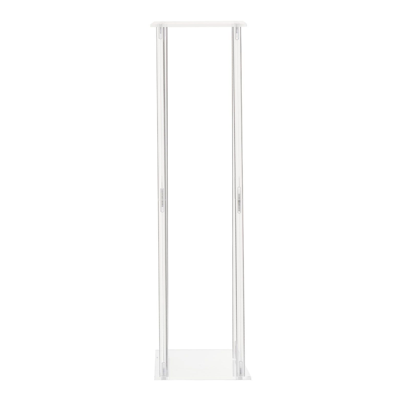 Wedding Flower Stand, 10PCS 80cm Column Flower Stand, Floral Stands with Acrylic Laminate, Cylindrical Cubic V952-HLHJLFT10J806TMWQ001V0