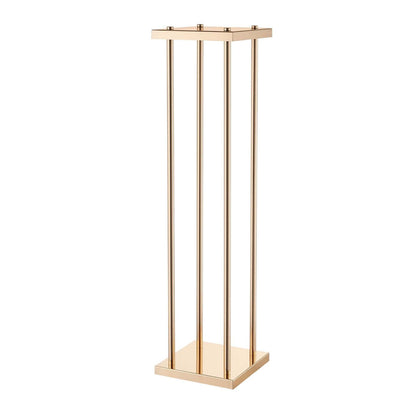 Wedding Flower Stand, 10PCS 80cm Column Flower Stand, Floral Stands with Metal Laminate, Cylindrical Cubic V952-HLHJLFT10J80A3YYA001V0