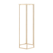 Wedding Flower Stand, 10PCS 80cm Column Flower Stand, Floral Stands with Acrylic Laminate, Hexagonal Cubic V952-HLHJLFT10J80XDSZ1001V0