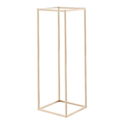 Wedding Flower Stand, 10PCS 80cm Column Flower Stand, Floral Stands with Hidden Screw, Rectangular Cubic V952-HLHJLFT10J80Y446M001V0