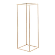 Wedding Flower Stand, 10PCS 80cm Column Flower Stand, Floral Stands with Hidden Screw, Rectangular Cubic V952-HLHJLFT10J80Y446M001V0