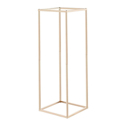 Wedding Flower Stand, 10PCS 80cm Column Flower Stand, Floral Stands with Hidden Screw, Rectangular Cubic V952-HLHJLFT10J80Y446M001V0