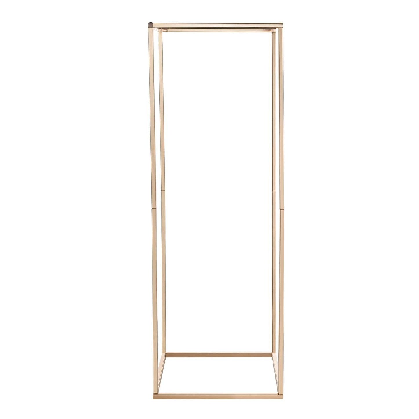 Wedding Flower Stand, 10PCS 80cm Column Flower Stand, Floral Stands with Hidden Screw, Rectangular Cubic V952-HLHJLFT10J80Y446M001V0