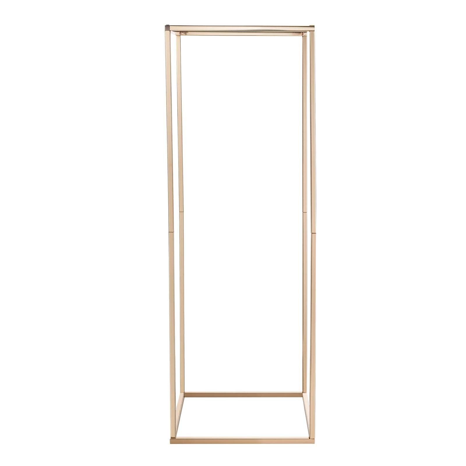 Wedding Flower Stand, 10PCS 80cm Column Flower Stand, Floral Stands with Hidden Screw, Rectangular Cubic V952-HLHJLFT10J80Y446M001V0