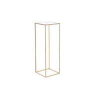 2PCS 31.5inch/80cm High Wedding Flower Stand, With Acrylic Laminate,Metal Vase Column Geometric Centerpiece V952-HLHJLFTJXKYLBM79EV0
