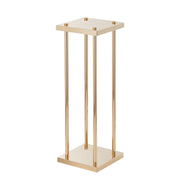 4PCS Gold Metal Column Wedding Flower Stand, 23.6inch /60cm High With Metal Laminate, Vase Geometric V952-HLHJLFTZTCBJORF4QV0