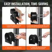 Sliding Gate Kit, Rolling Gate Hardware Kit w/ U-Shaped Wheel Groove for Cantilever Sliding Gates and Rolling V952-HLHMPJGGLDLX7K6SCV0
