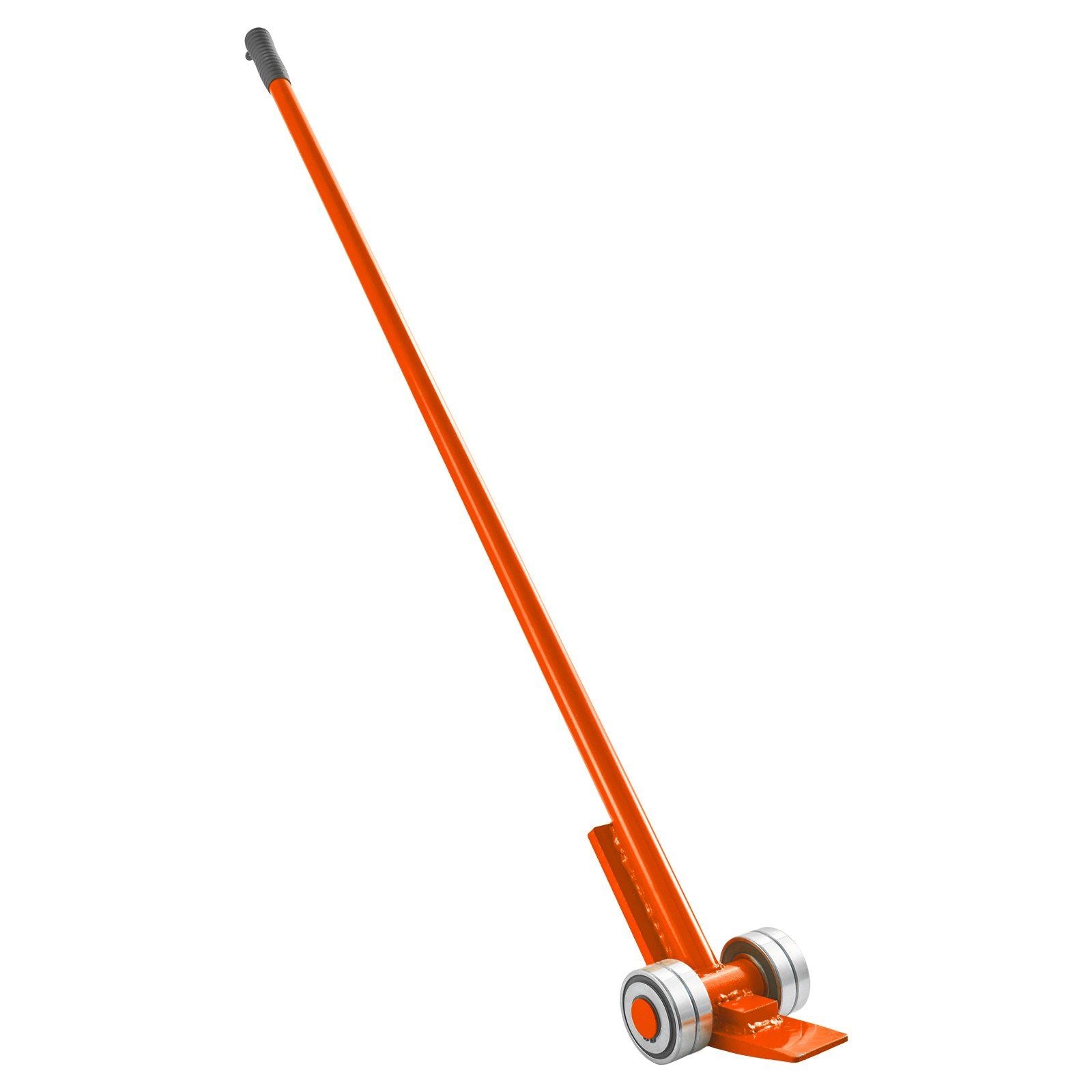 Prylever Bar, 2994 kg Weight Capacity, 1.4 m Carbon Steel Handle Lever Dolly, Pry Lever Bar with Wheels for V952-HLQG60INCH66SB4AX001V0