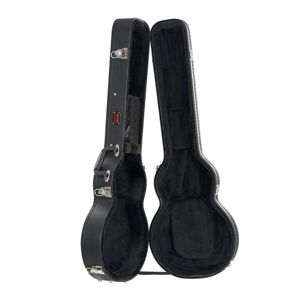 Electric Guitar Hard Case, 1050 mm Gourd-Shaped Guitar Hard Case, With Lock Latch Key Handle, PVC Padding V952-HLXJTYHHLXJH98R2TV0