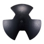 River Anchor, 12 LBS Boat Anchor Cast Iron Black Vinyl-Coated with Shackle, Marine Grade Mushroom Anchor for V952-HMDPZT12B000EDC67V0