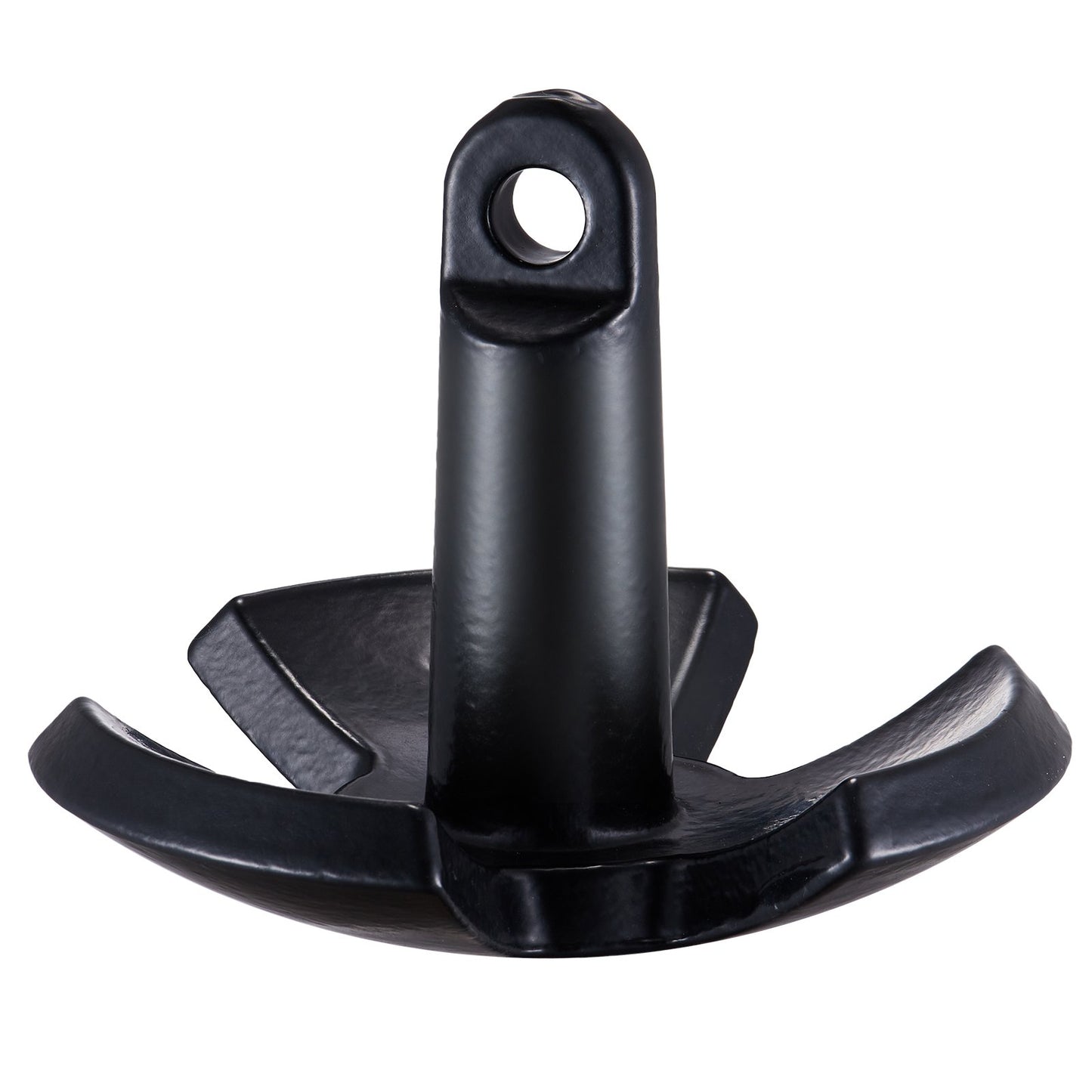 River Anchor, 12 LBS Boat Anchor Cast Iron Black Vinyl-Coated with Shackle, Marine Grade Mushroom Anchor for V952-HMDPZT12B000EDC67V0
