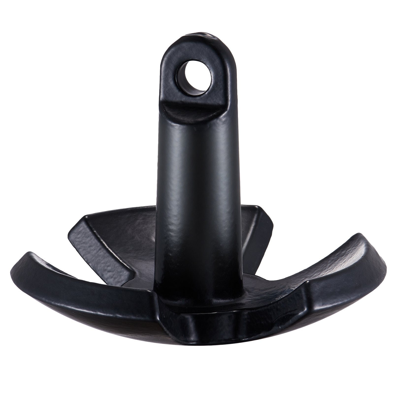 River Anchor, 12 LBS Boat Anchor Cast Iron Black Vinyl-Coated with Shackle, Marine Grade Mushroom Anchor for V952-HMDPZT12B000EDC67V0