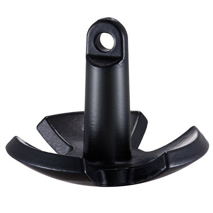 River Anchor, 12 LBS Boat Anchor Cast Iron Black Vinyl-Coated with Shackle, Marine Grade Mushroom Anchor for V952-HMDPZT12B000EDC67V0