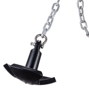 River Anchor, 12 LBS Boat Anchor Cast Iron Black Vinyl-Coated with Shackle, Marine Grade Mushroom Anchor for V952-HMDPZT12B000EDC67V0