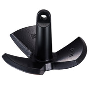 River Anchor 30LB Boat Anchor Cast Iron Black Vinyl-Coated Mushroom Anchor V952-HMDPZT30B000V24ZDV0