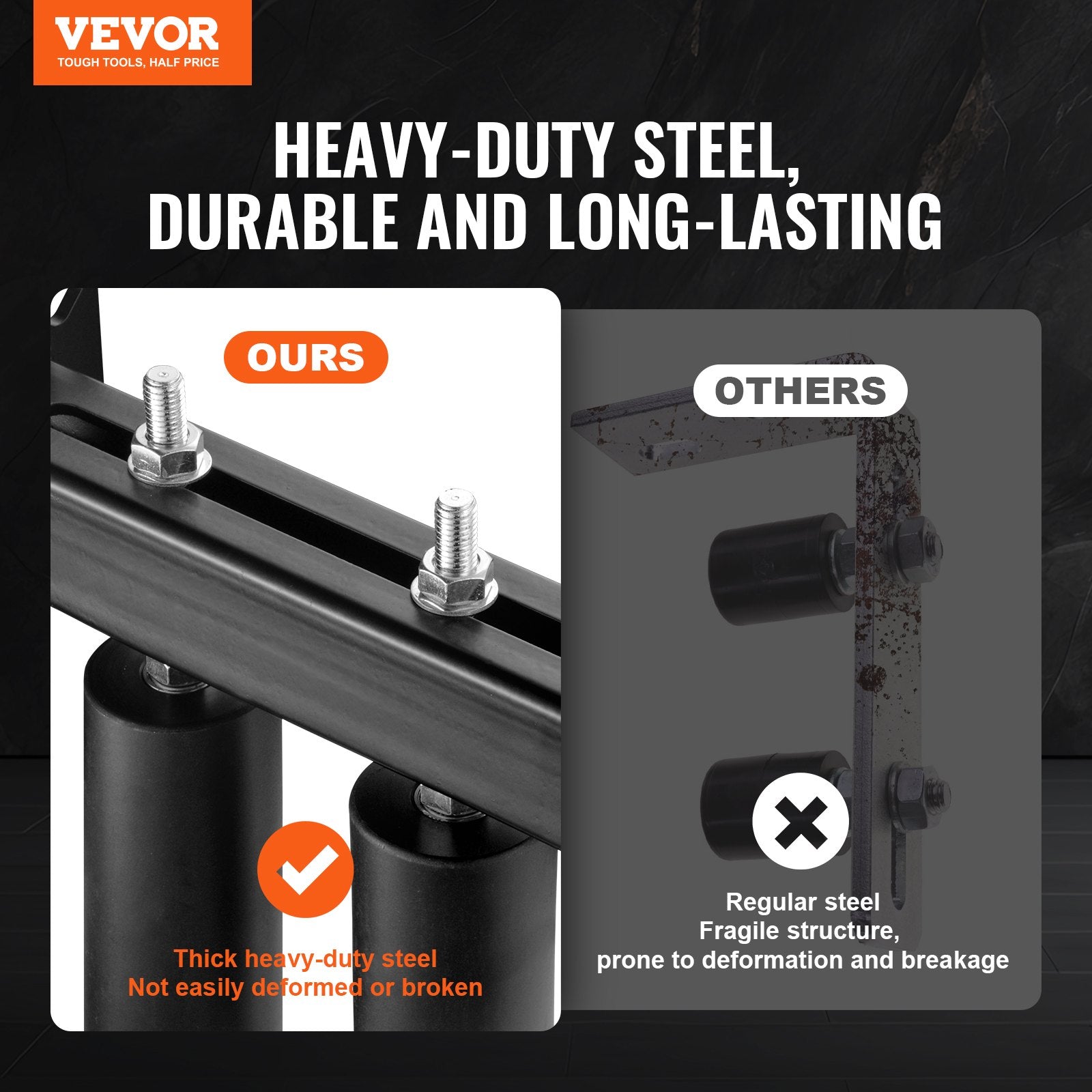 Sliding Gate Kit 6" Rolling Hardware with T-Bracket Adjustable for Door V952-HMDXLKDJZJZJYU354V0