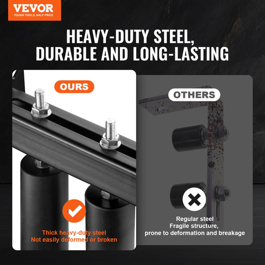 Sliding Gate Kit 6" Rolling Hardware with T-Bracket Adjustable for Door V952-HMDXLKDJZJZJYU354V0