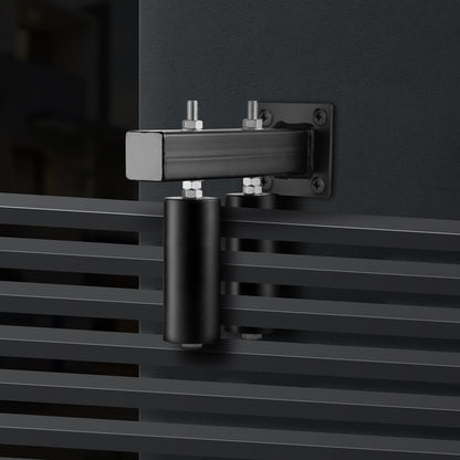 Sliding Gate Kit 6" Rolling Hardware with T-Bracket Adjustable for Door V952-HMDXLKDJZJZJYU354V0